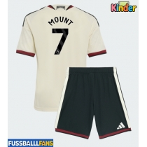 Manchester United Mason Mount #7 3rd trikot Kinder 2026-27 Kurzarm (+ Kurze Hosen)